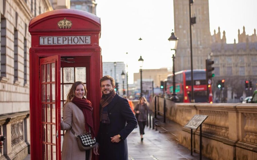 London: Private Photoshoot with Video Clip Option - Edited photos and the optional video clip