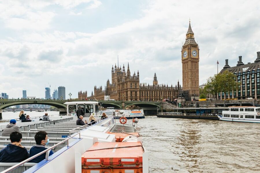 London: River Thames Hop-On Hop-Off Sightseeing Cruise - Starting at Westminster with Big Ben overhead