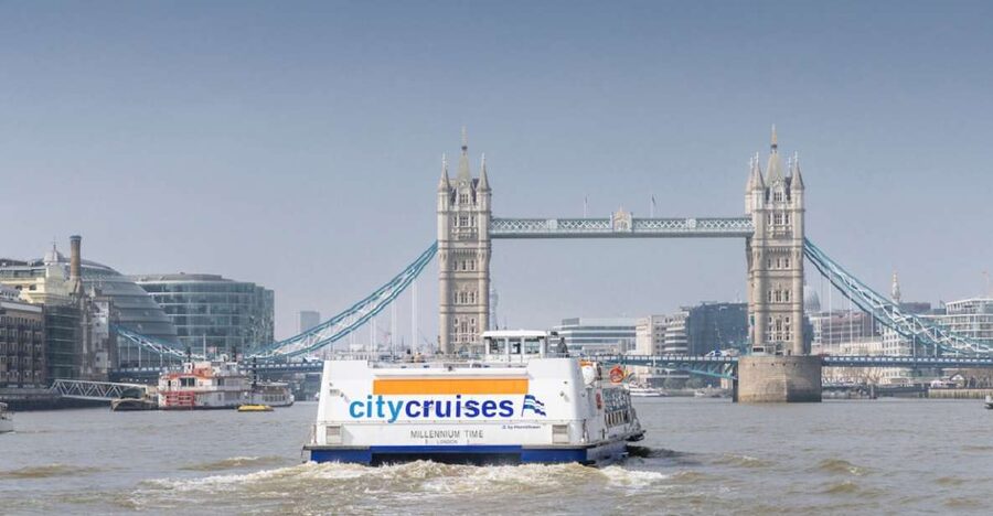 London: River Thames Hop-On Hop-Off Sightseeing Cruise - The Shard, Canary Wharf, and the ride to Greenwich