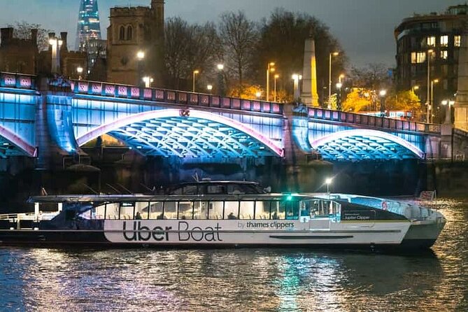 London Roundtrip Thames Cruise Uber Boat by Thames Clippers - What this Thames ride really is