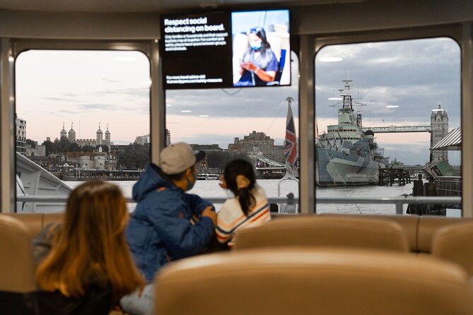 London Roundtrip Thames Cruise Uber Boat by Thames Clippers - The stop by stop rhythm