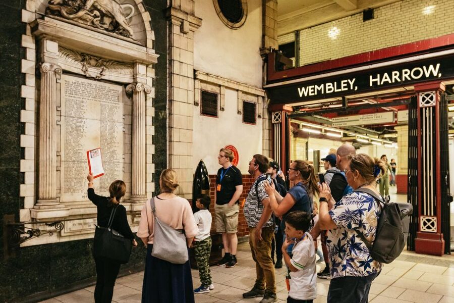 London: Secrets of the London Underground Walking Tour - From steam trains to electric rails