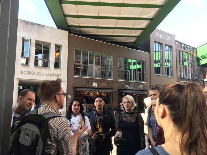 London: Small Group Harry Potter Locations Walking Tour - The Golden Hinde and Borough Market finish