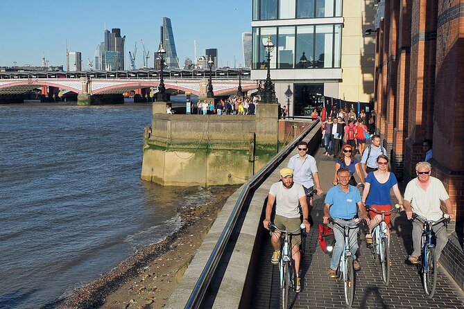 London Sunset Bike Tour - East along the Thames to Tower Bridge