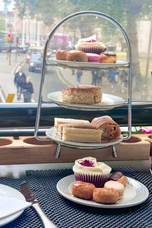 London: Taylor Swift-Inspired Afternoon Tea Bus Tour - Afternoon tea with clotted cream and jam