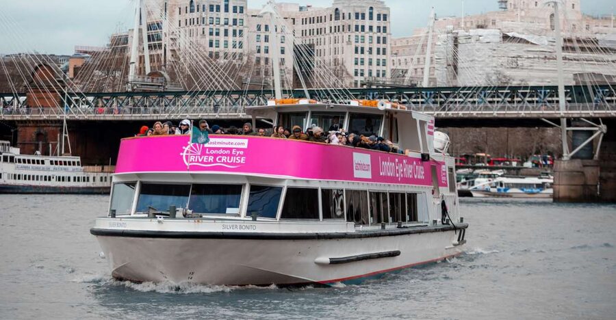 London: Thames River Cruise with Optional London Eye Ticket - Westminster Bridge and the Palace of Westminster