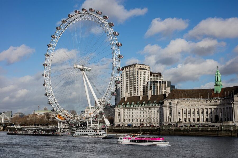 London: Thames River Cruise with Optional London Eye Ticket - Boarding beneath the London Eye
