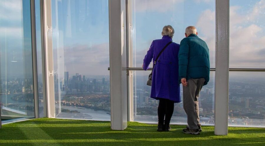 London: The Shard Entry Ticket with Champagne - Champagne, seating, and the pace of the visit
