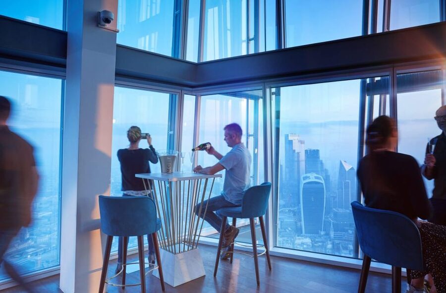 London: The View from The Shard - Level 72 and the open air experience