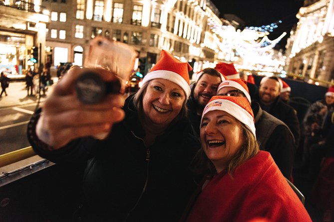 London Tootbus Christmas Lights Tour - Regent Street and its famous angels