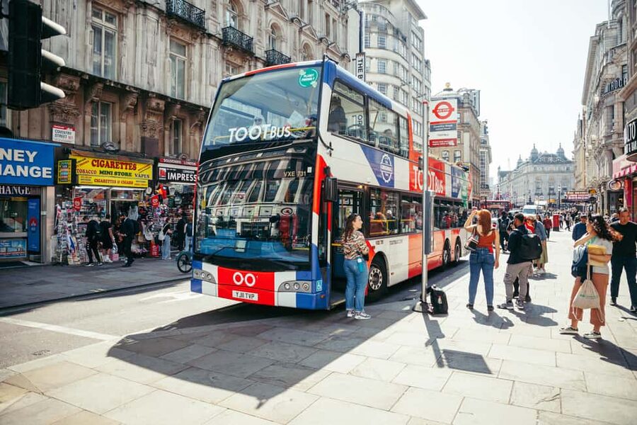 London: Tootbus Hop-on Hop-off with optional River Cruise - Seeing London from the open top