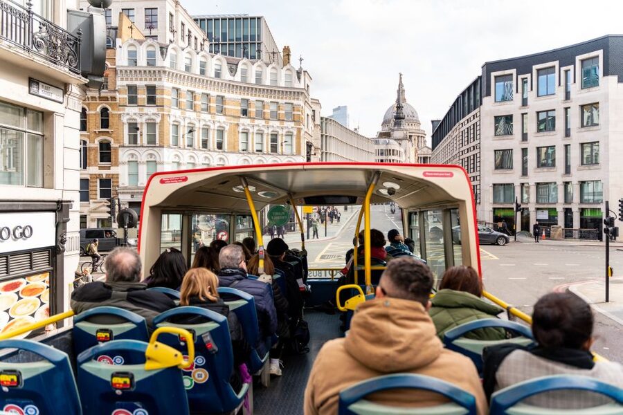 London: Tootbus Hop-on Hop-off with optional River Cruise - Westminster, Big Ben, and the river