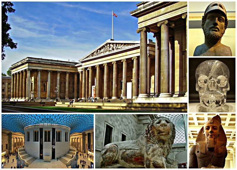 London: Tour of the British Museum - The Classical Greek entrance