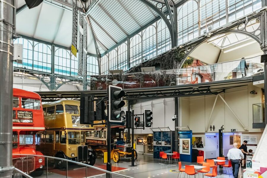 London Transport Museum Entrance Ticket - The first Underground trains make the past feel real