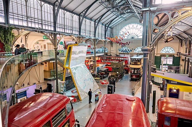 London Transport Museum One Day Ticket - Entering the former Covent Garden flower market