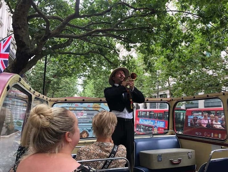 London Vintage Bus Tour: Live Comedy Sightseeing Show - Comedy, history, and the right audience
