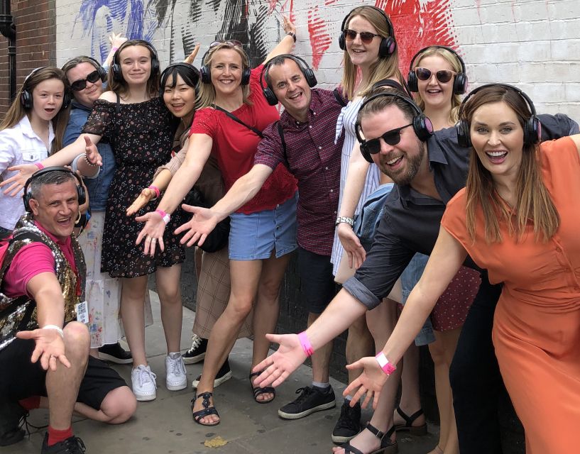 London West End Musical Silent Disco Walking Tour Top 1% - Prince Edward Theatre, Soho, and Sondheim Theatre