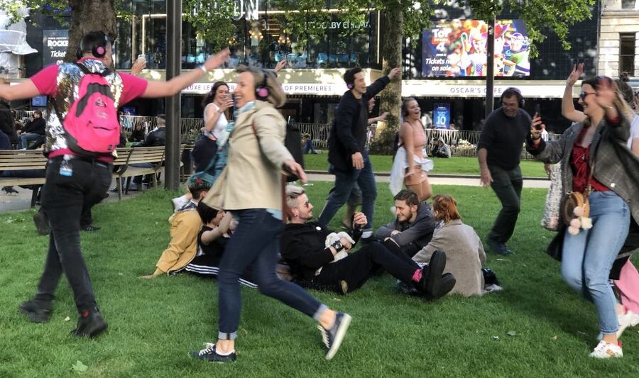 London West End Musical Silent Disco Walking Tour Top 1% - Gielgud, Apollo, and Lyric Theatres