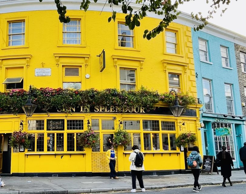 Notting Hill Walk Celebrities and Film Locations- London - The Travel Bookshop and the Blue Door