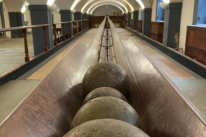 Old Royal Naval College - home to the Painted Hall, Greenwich - The Victorian Skittle Alley from 12pm to 3pm