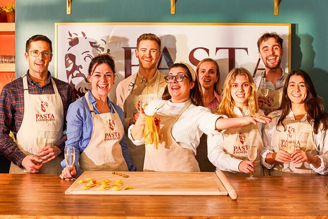 Pasta Making with Unlimited Prosecco in London's West End - Rolling, shaping, and learning by doing