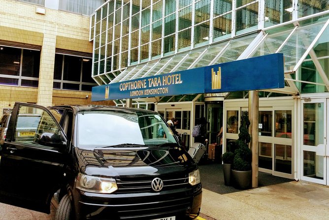 Private Round Trip Transfer between London Airports and Hotel - What happens from terminal to hotel