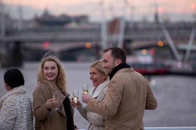 River Thames Evening Cruise with Sparkling wine and Canapés - Canary Wharf and the final stretch