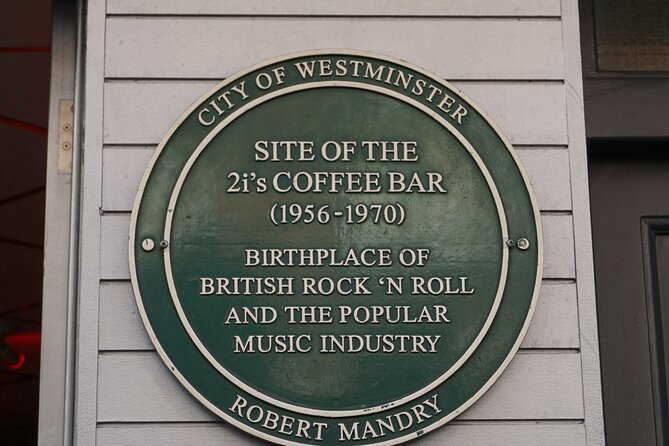 Rock Music Walking Tour of London's Soho - The Beatles, John Lennon, and famous comedy