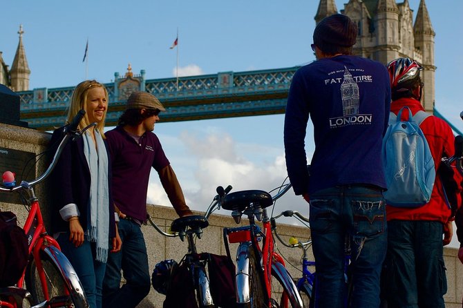 Secrets of London Bike Tour: Thames, Tower Bridge, and Market - South Bank brings London close