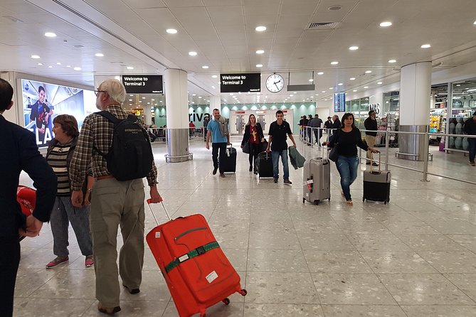 Shared Arrival Transfer London Airport to Hotel Accommodation - What the airport-to-hotel journey is really like