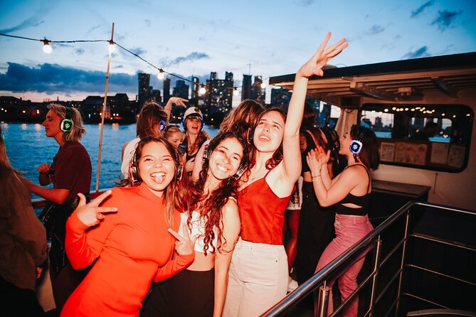 Silent Disco London Thames Boat Party - Tower Bridge with the music on