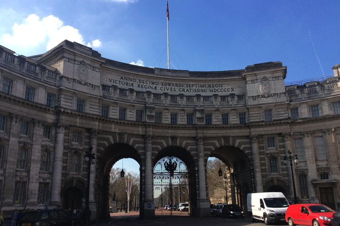 Sir Winston Churchill Private Walking Tour & War Rooms - Clubs, Battle of Britain memorials, and an odd German dog
