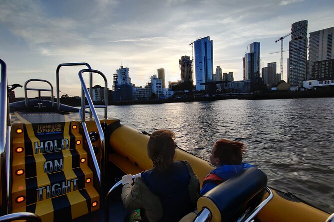 Speedboat Cruise Tour: Embankment OR Westminster Pier -70 minutes - Greenwich and the Thames Barrier