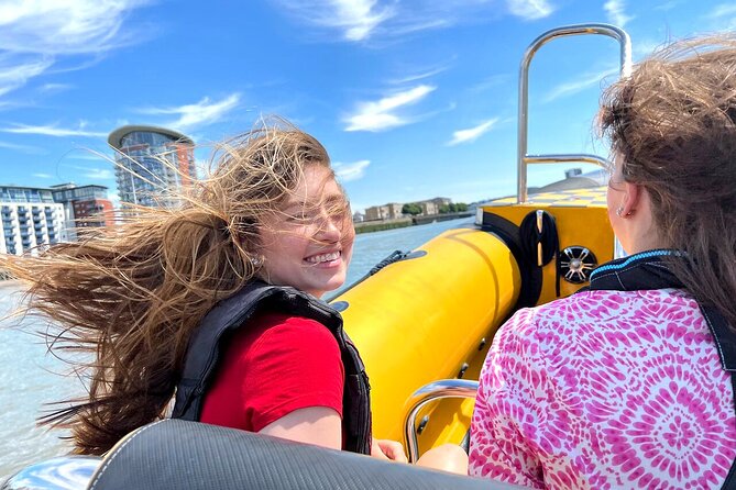 Speedboat 'Tower RIB Blast' from Tower Millennium Pier - 20 minutes - Meeting the boat at Tower Millennium Pier