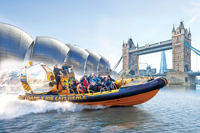 Speedboat 'Ultimate Tower Blast' from Tower Millennium Pier - 40 minutes - When the RIB opens up along the Thames