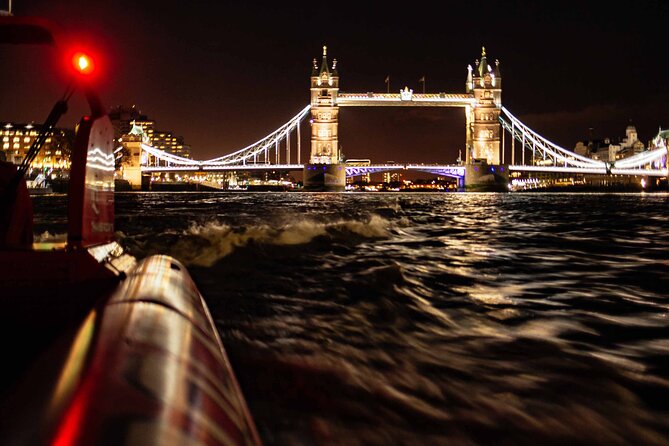 Thames Rockets Sunset London Speedboat Experience - When the skipper opens the throttle