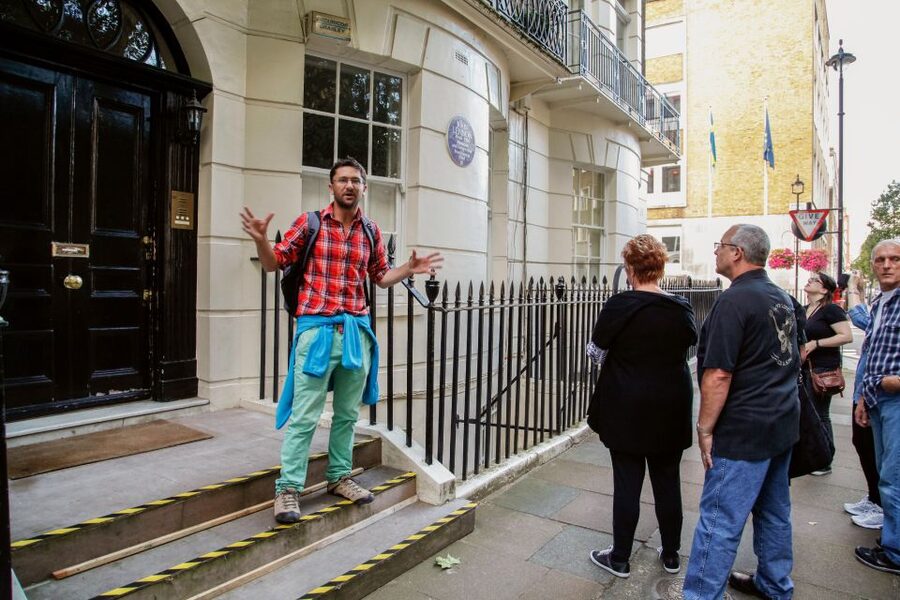 The Beatles London Walking Tour - From the Dominion Theatre to Denmark Street
