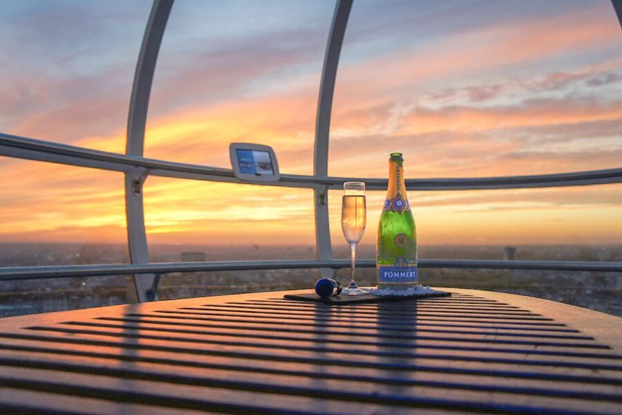 The London Eye Champagne Experience - Moët Champagne and the occasion factor
