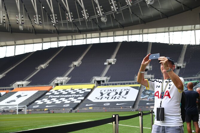 Tottenham Hotspur Stadium Tour - Pitch side, the tunnel, and the manager’s chair