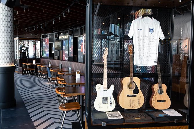 Tour of Wembley Stadium in London - The Royal Box and Wembley’s formal side