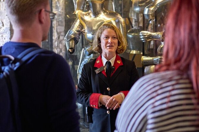 Tower of London Guided Tour with Beefeater Meet & Crown Jewels - Walking through the Tower with a guide