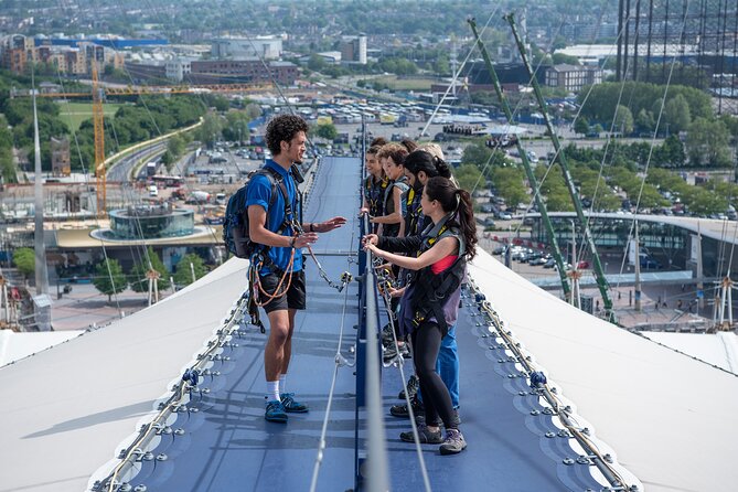 Up at The O2: Daytime Climb with Guided Tour with Panoramic Views - Why walking across The O2 roof feels different