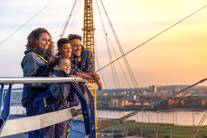Up at The O2: Sunset Climb with Guided Tour with Panoramic Views - Weather, cancellation, and planning risks
