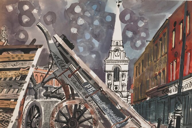 Walking Tour around Spitalfields in the East End of London - The medieval survival and St Mary Spital