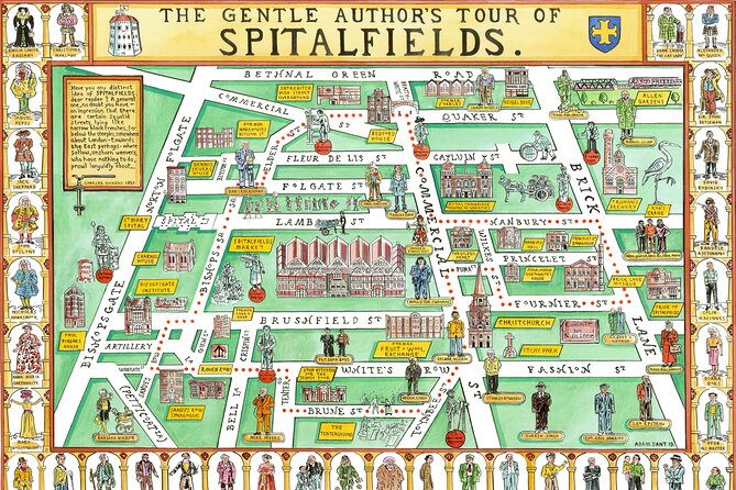 Walking Tour around Spitalfields in the East End of London - Commercial Street and the argument over its future